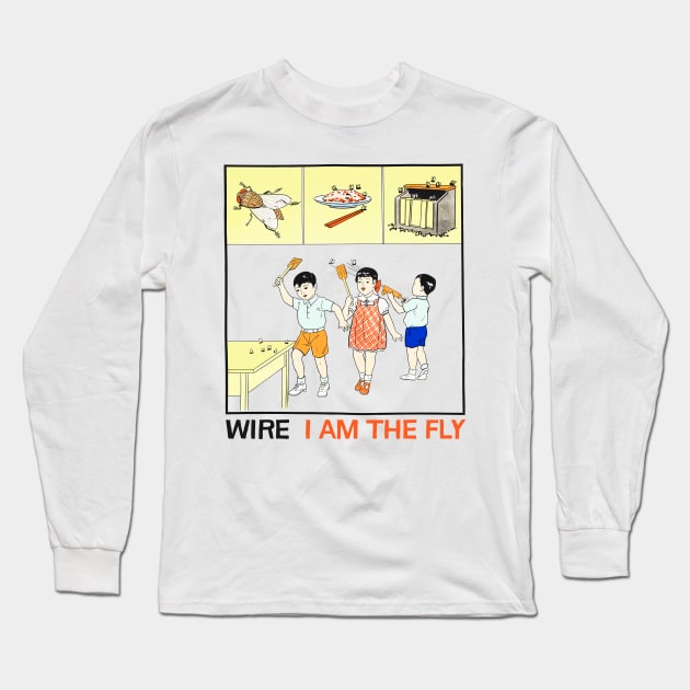 Wire I Am The Fly ††† Original Post Punk Design Long Sleeve T-Shirt by unknown_pleasures